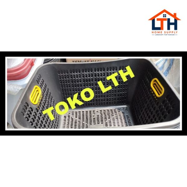 KERANJANG PAKAIAN BAJU LAUNDRY ABU / KERANJANG BAJU KOTOR / KERANJANG PAJERO / RIGEN SERBAGUNA
